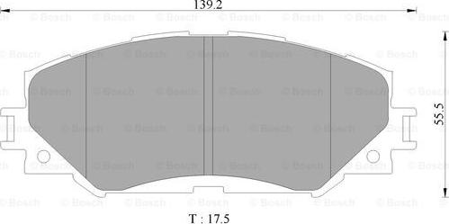 BOSCH 0 986 AB9 361 - Kit pastiglie freno, Freno a disco autozon.pro