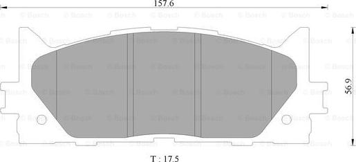 BOSCH 0 986 AB9 367 - Kit pastiglie freno, Freno a disco autozon.pro