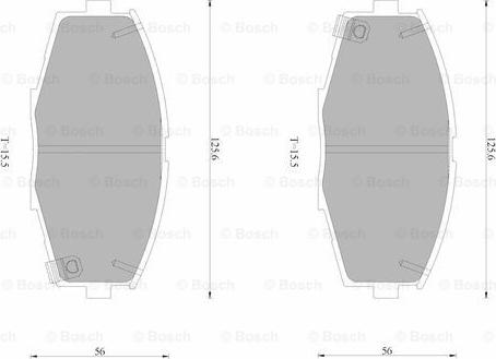 BOSCH 0 986 AB9 321 - Kit pastiglie freno, Freno a disco autozon.pro