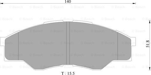 BOSCH 0 986 AB9 376 - Kit pastiglie freno, Freno a disco autozon.pro