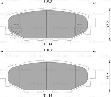 BOSCH 0 986 AB9 299 - Kit pastiglie freno, Freno a disco autozon.pro