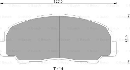 BOSCH 0 986 AB9 255 - Kit pastiglie freno, Freno a disco autozon.pro