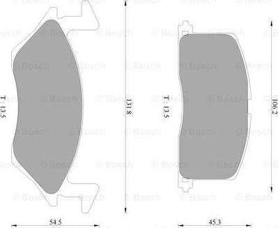 BOSCH 0 986 AB9 269 - Kit pastiglie freno, Freno a disco autozon.pro