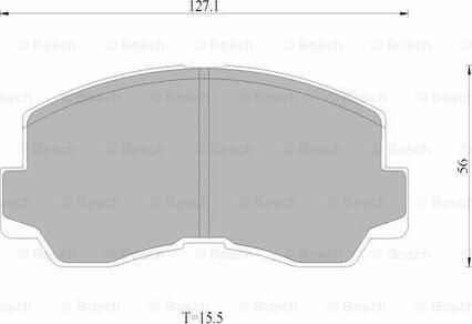 BOSCH 0 986 AB9 229 - Kit pastiglie freno, Freno a disco autozon.pro