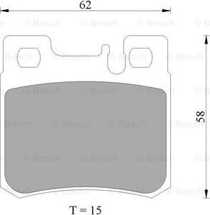 BOSCH 0 986 AB4 994 - Kit pastiglie freno, Freno a disco autozon.pro