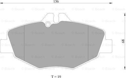 BOSCH 0 986 AB4 978 - Kit pastiglie freno, Freno a disco autozon.pro