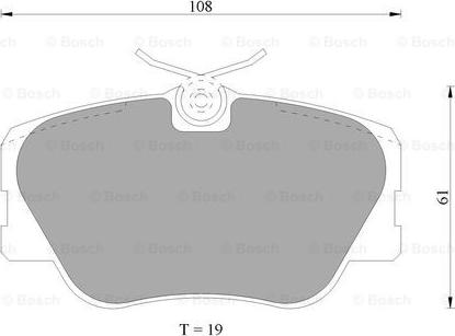 BOSCH 0 986 AB4 690 - Kit pastiglie freno, Freno a disco autozon.pro