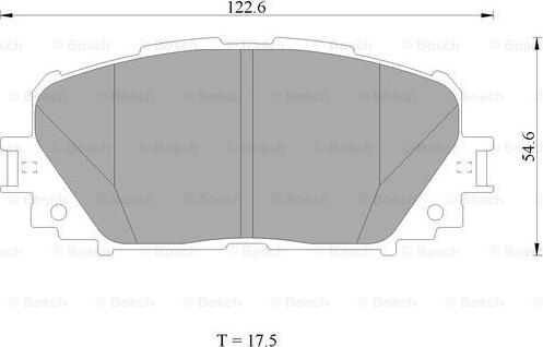 BOSCH 0 986 AB1 498 - Kit pastiglie freno, Freno a disco autozon.pro