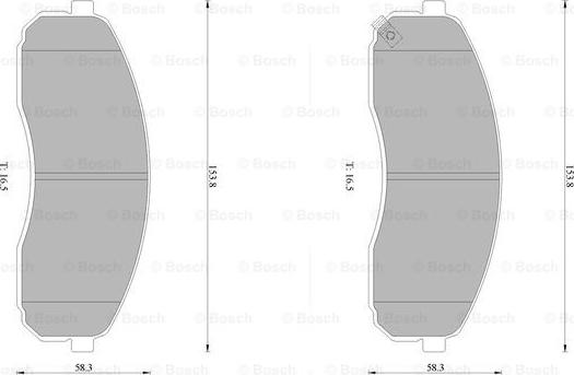 BOSCH 0 986 AB1 440 - Kit pastiglie freno, Freno a disco autozon.pro