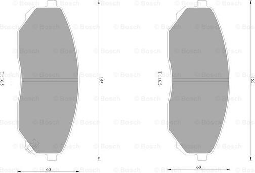 BOSCH 0 986 AB1 441 - Kit pastiglie freno, Freno a disco autozon.pro