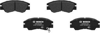 BOSCH 0 986 AB1 608 - Kit pastiglie freno, Freno a disco autozon.pro