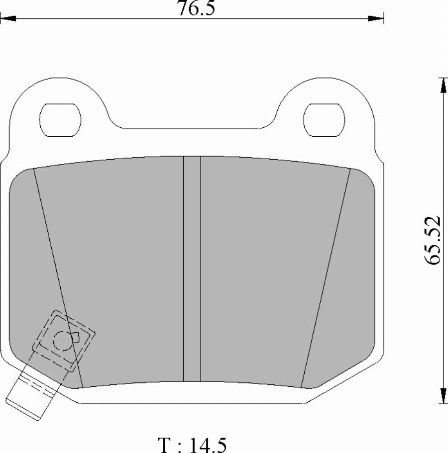 BOSCH 0 986 AB1 776 - Kit pastiglie freno, Freno a disco autozon.pro