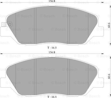 BOSCH 0 986 AB3 081 - Kit pastiglie freno, Freno a disco autozon.pro