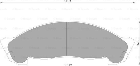 BOSCH 0 986 AB2 495 - Kit pastiglie freno, Freno a disco autozon.pro