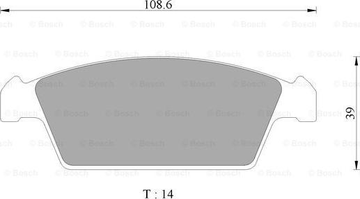 BOSCH 0 986 AB2 446 - Kit pastiglie freno, Freno a disco autozon.pro