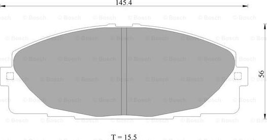 BOSCH 0 986 AB2 394 - Kit pastiglie freno, Freno a disco autozon.pro