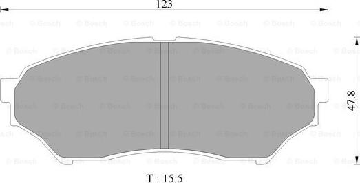 BOSCH 0 986 AB2 352 - Kit pastiglie freno, Freno a disco autozon.pro