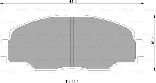 BOSCH 0 986 AB2 339 - Kit pastiglie freno, Freno a disco autozon.pro