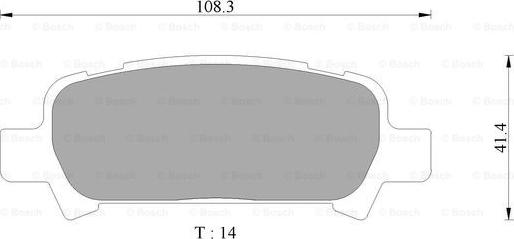 BOSCH 0 986 AB2 334 - Kit pastiglie freno, Freno a disco autozon.pro