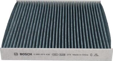 BOSCH 0 986 AF4 436 - Filtro, Aria abitacolo autozon.pro