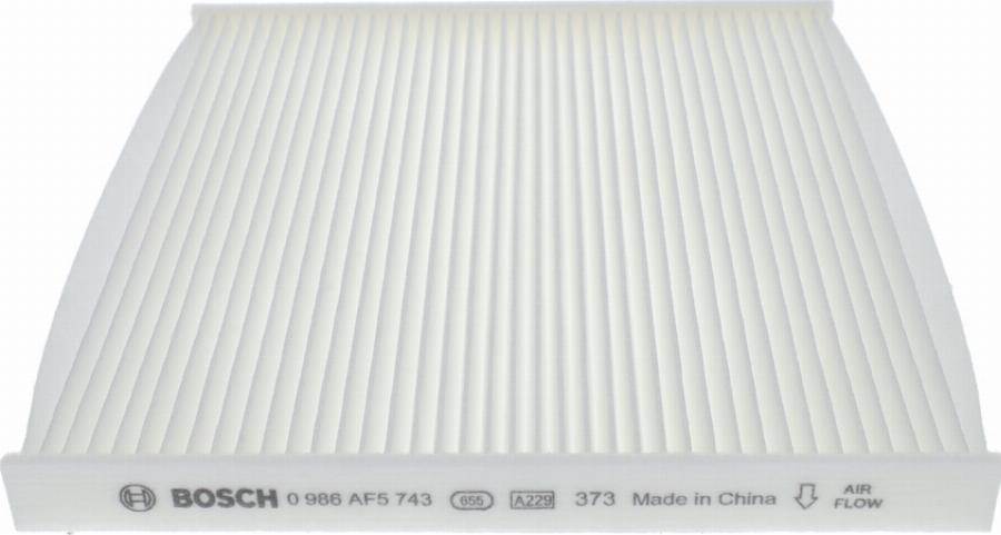 BOSCH 0 986 AF5 743 - Filtro, Aria abitacolo autozon.pro