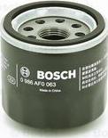 BOSCH 0 986 AF0 063 - Filtro olio autozon.pro