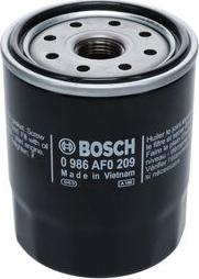 BOSCH 0 986 AF0 209 - Filtro olio autozon.pro