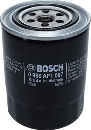 BOSCH 0 986 AF1 067 - Filtro olio autozon.pro