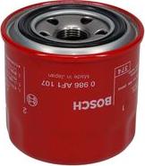 BOSCH 0 986 AF1 107 - Filtro olio autozon.pro