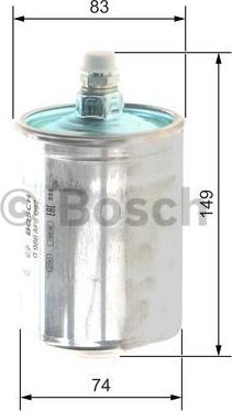 BOSCH 0 986 AF8 092 - Filtro carburante autozon.pro