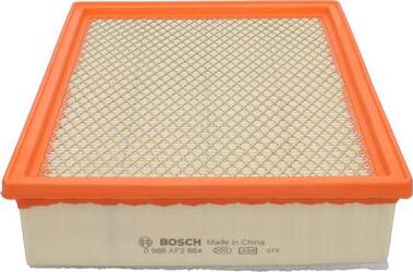 BOSCH 0 986 AF2 664 - Filtro aria autozon.pro