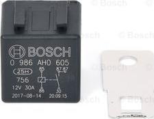 BOSCH 0 986 AH0 605 - Relè, Corrente di lavoro autozon.pro