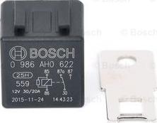 BOSCH 0 986 AH0 622 - Relè, Corrente di lavoro autozon.pro