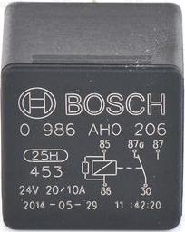 BOSCH 0 986 AH0 206 - Relè, Corrente di lavoro autozon.pro