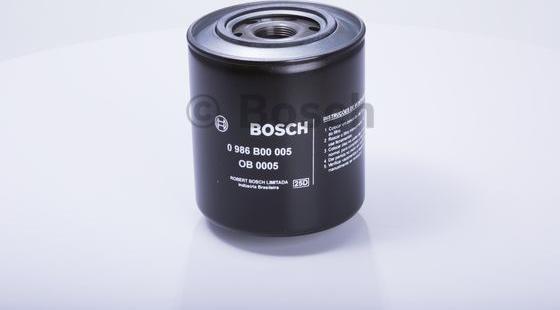 BOSCH 0 986 B00 005 - Filtro olio autozon.pro