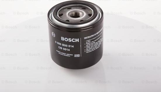 BOSCH 0 986 B00 014 - Filtro olio autozon.pro