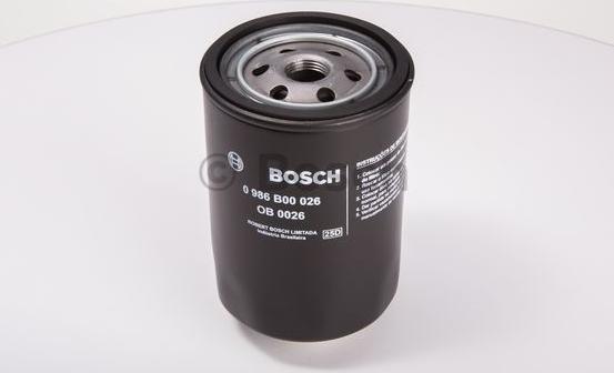 BOSCH 0 986 B00 026 - Filtro olio autozon.pro