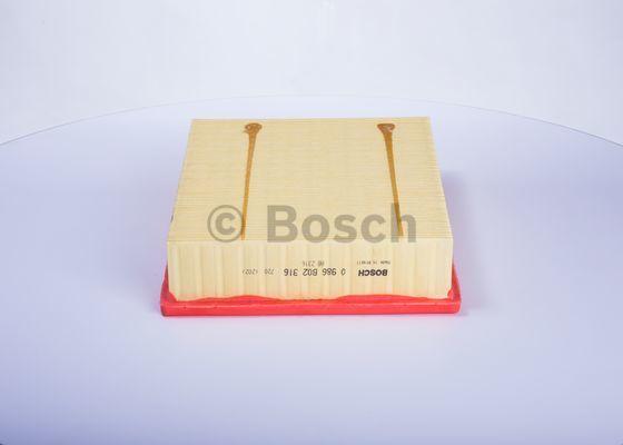 BOSCH 0 986 B02 316 - Filtro aria autozon.pro