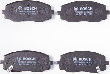 BOSCH 0 986 BB0 905 - Kit pastiglie freno, Freno a disco autozon.pro