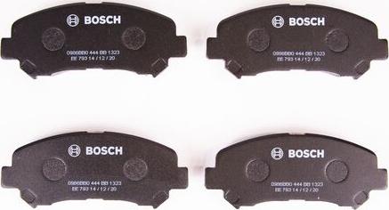 BOSCH 0 986 BB0 444 - Kit pastiglie freno, Freno a disco autozon.pro