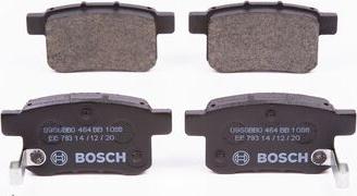 BOSCH 0 986 BB0 464 - Kit pastiglie freno, Freno a disco autozon.pro