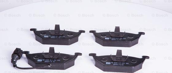 BOSCH 0 986 BB0 140 - Kit pastiglie freno, Freno a disco autozon.pro