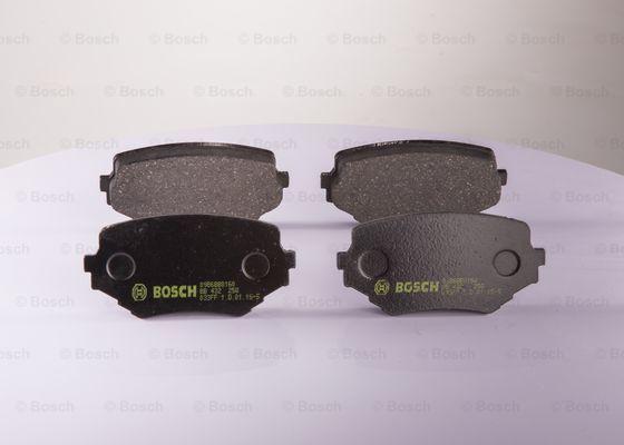 BOSCH 0 986 BB0 160 - Kit pastiglie freno, Freno a disco autozon.pro