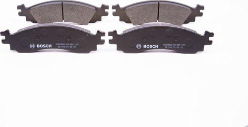 BOSCH 0 986 BB0 394 - Kit pastiglie freno, Freno a disco autozon.pro