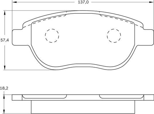 BOSCH 0 986 BB0 300 - Kit pastiglie freno, Freno a disco autozon.pro