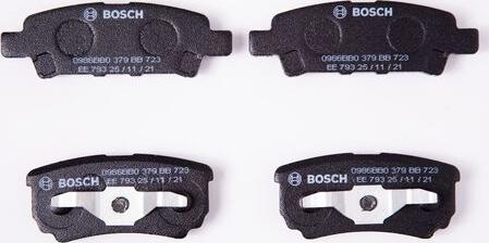 BOSCH 0 986 BB0 379 - Kit pastiglie freno, Freno a disco autozon.pro