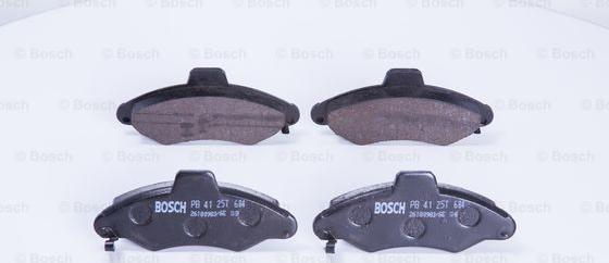 BOSCH 0 986 BB0 265 - Kit pastiglie freno, Freno a disco autozon.pro