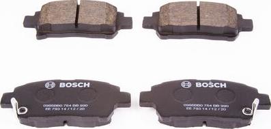 BOSCH 0 986 BB0 764 - Kit pastiglie freno, Freno a disco autozon.pro