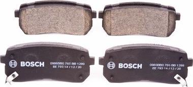 BOSCH 0 986 BB0 765 - Kit pastiglie freno, Freno a disco autozon.pro