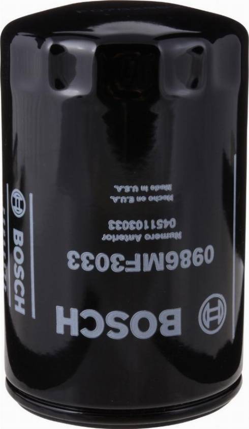 BOSCH 0 986 MF3 033 - Filtro olio autozon.pro